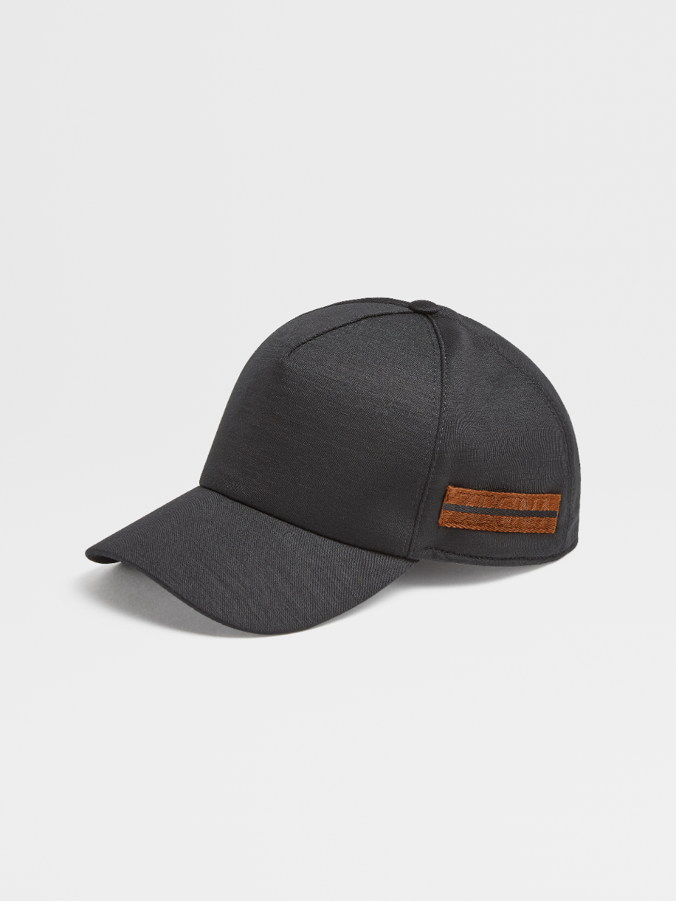 Black Techmerino™ Wool Baseball Cap